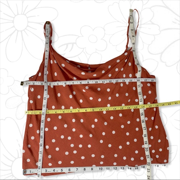 Elodie Polka Dot Cami Tank - Sz Med - EUC! - Picture 10 of 11